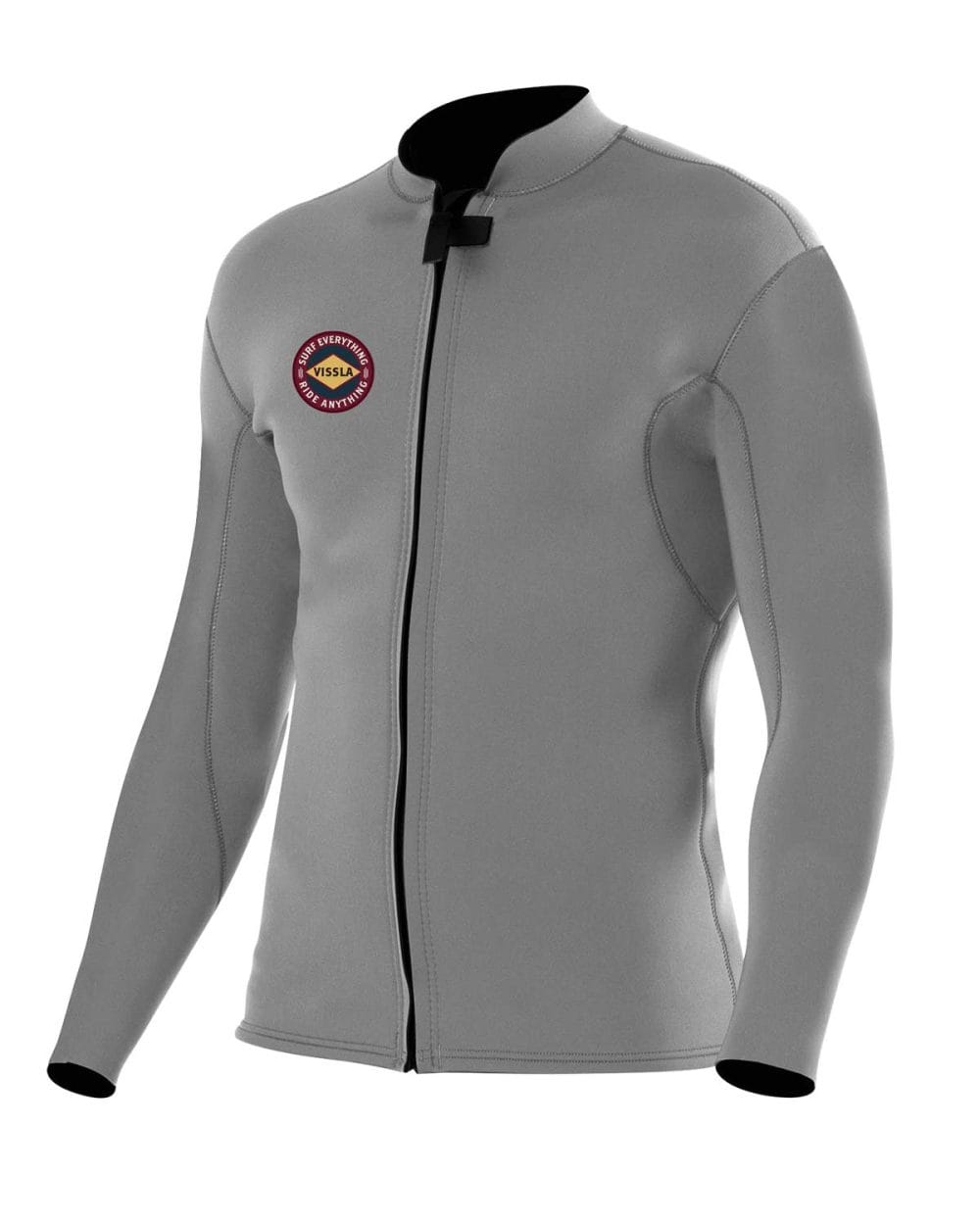 2mm Solid Sets Front Zip Jacket - Görsel 4